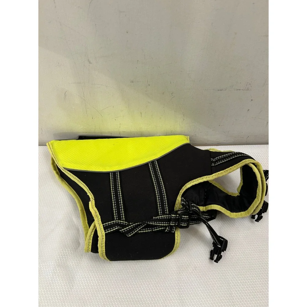 Arcadia Trail Flotation Coat Small Yellow Reflective Dog Life Vest Pet Safety